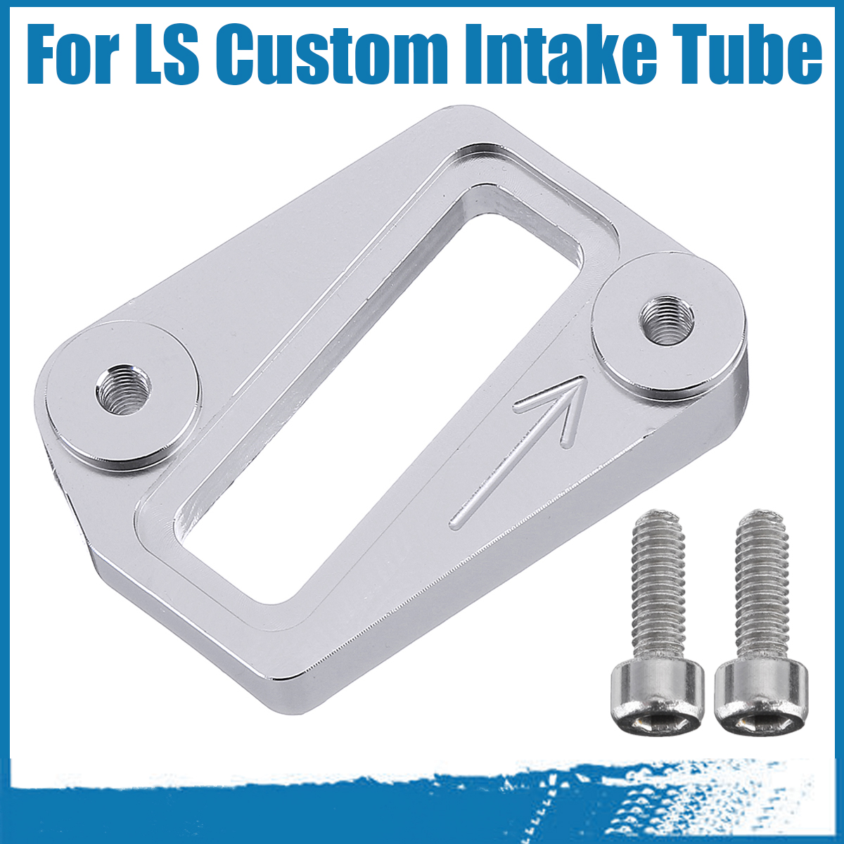 LS3 MAF Mass Air Flow Sensor Weld Bung Flange For LS Custom Intake Tube. 
