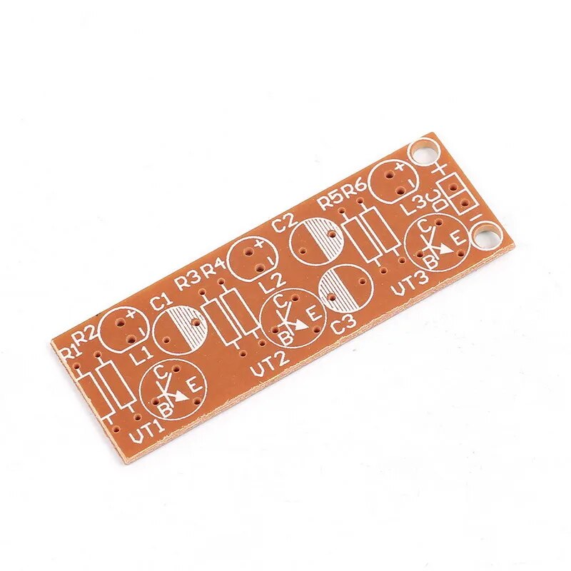 【YIYANGMAOYI111】Electronic Kit 3V-15V DIY Kit LED Cycle Flash Light Kit Precise Flash Automatically. 
