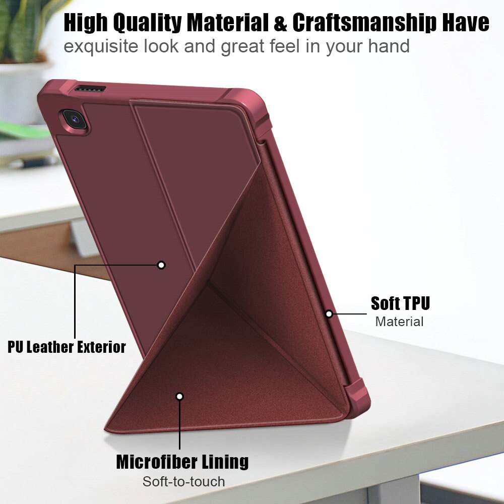 Magnetic Case For Samsung Galaxy Tab A7 Lite 2021 SM-T220 T225 Cover Case Smart Folding Cover Funda For Samsung Galaxy Tab A7 Lite 2021 Case Magnetic Stand Cover. 