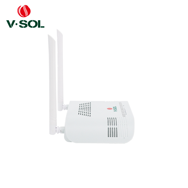 V-sol V2802GW Xpon 1GE+1FE Wi-Fi 4 Onu + Router. 