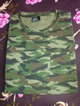 army half shirt for man