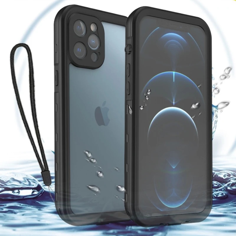 IP68 Waterproof Phone Case For IPhone 11 12 13 14 15 Pro MAX XR XS MAX Swimming Case For IPhone 8 7 Plus Shockproof Clear Cover