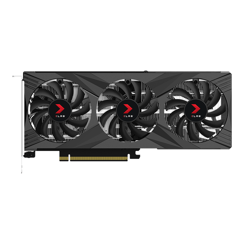 PNY GeForce RTX 4060 8GB GDDR6 XLR8 Gaming VERTO EPIC-X RGB Triple Fan Graphics Card -  RTX 4060 8GB GDDR6 XLR8 VERTO EPIC-X RGB Triple Fan- Clock Speed: 1830 MHz - Memory Bandwidth: 272 GB/sec - CUDA Cores: 3072- Output: DisplayPort 1.4a (x3), HDMI 2.1. 
