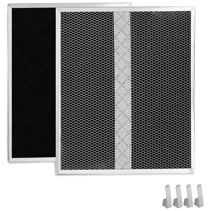 HPF36 Charcoal Filter Non-Ducted Charcoal Filter,Grease Filters Type XC for S97020466 Range Hood Filter Replacement Parts 2Piece. 