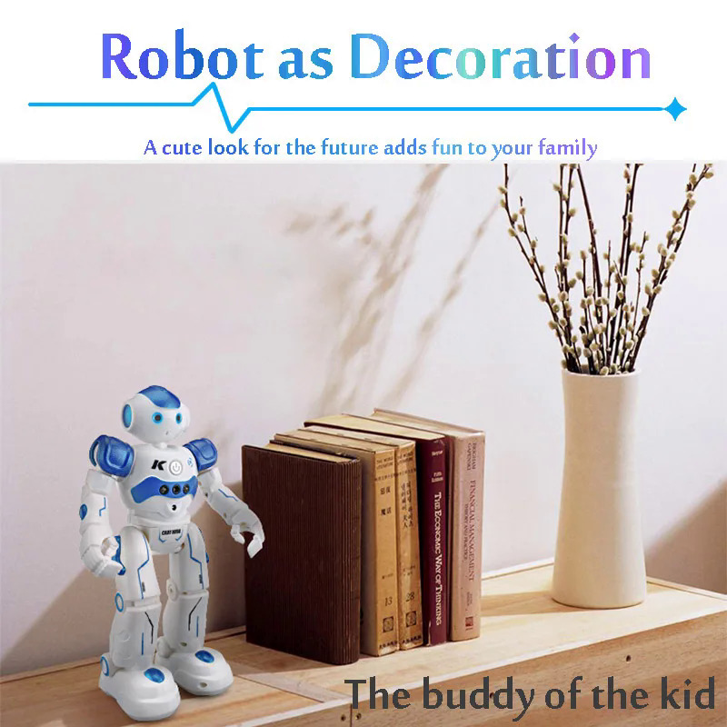 LEORY RC Robot Intelligent Programming Remote Control Robotica Toy Biped Humanoid Robot For Children Kids Birthday Gift Present. 