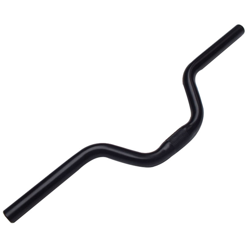25.4X520mm Bicycle Handlebar Bike Riser Bar Ultra Light Bike Horizontal Bent Handlebar Cycling Accessories,Blue