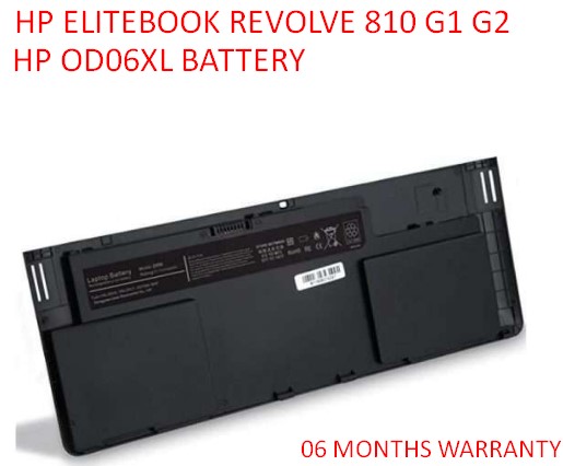 OD06XL OD06 Laptop Battery Replacement for HP Elitebook Revolve 810 G1 G2 Series Tablet ODO6XL 698750-171 698750-1C1 698943-001 H6L25AA H6L25UT HSTNN-IB4F HSTNN-W91C