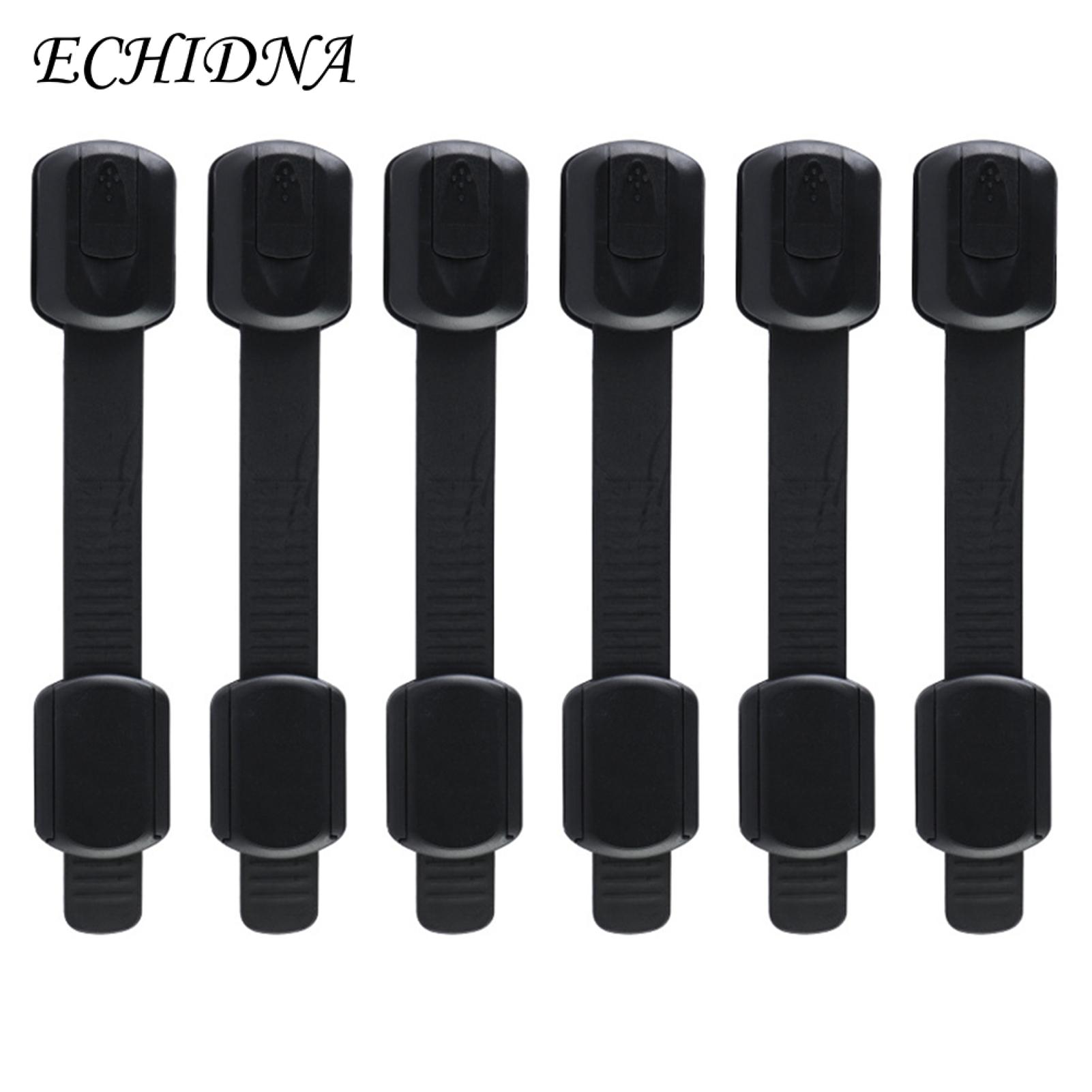 Easy Installation Cabinet Latches 6pcs Child Proof Drawer Locks Self-adhesive Baby Safety Locks for Cabinets Refrigerators Ovens Dishwashers Kids Proofing Latch for Cupboards Freezer Doors Pet-proof