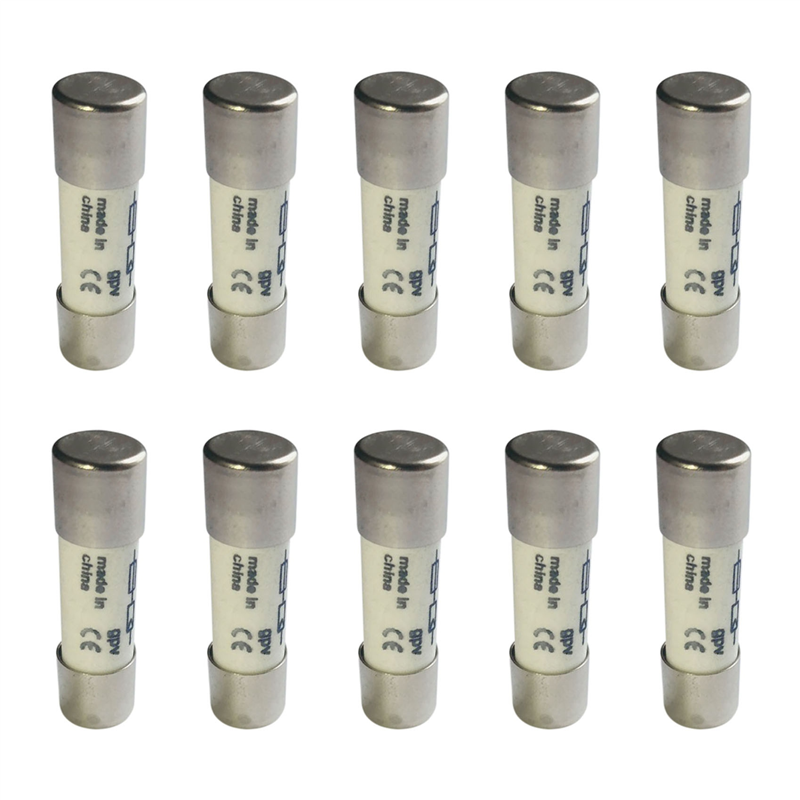 50 Pcs 1000 Fuse Solar PV Explosion-Proof Fuse Silver - 15A