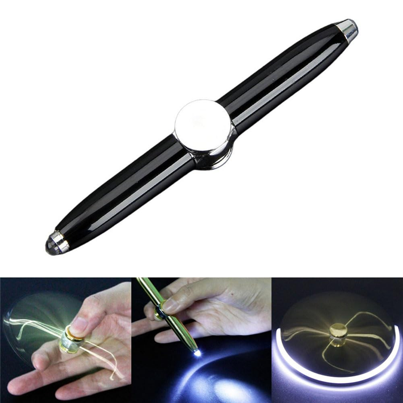 Pen, Pen with LED Light, Writing Tool,Illuminated Tip Pen, Ballpoint Pen for Lighting for Writing in the Dark A. 