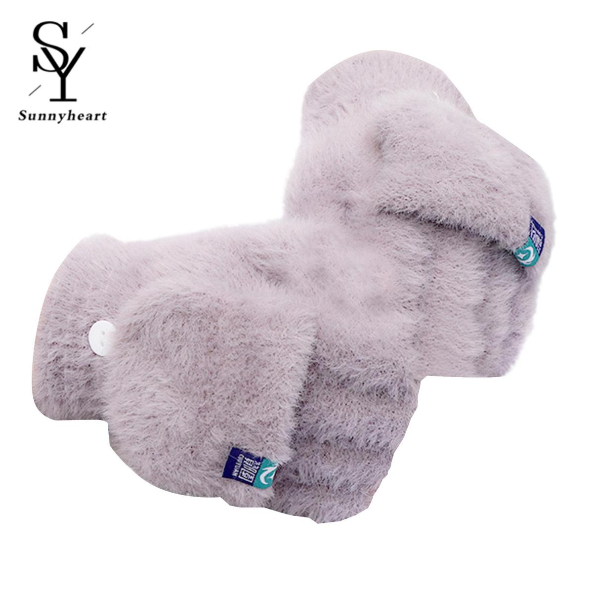 Women Gloves Comfortable Anti-pilling Wrist Length Winter Mittens