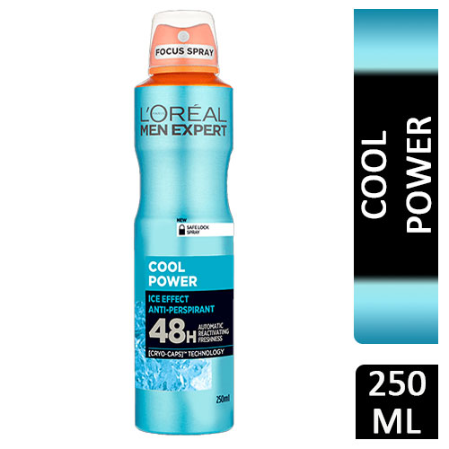 L'Oreal Men Expert Anti-Perspirant Cool Power 250ml | Online Pound Store