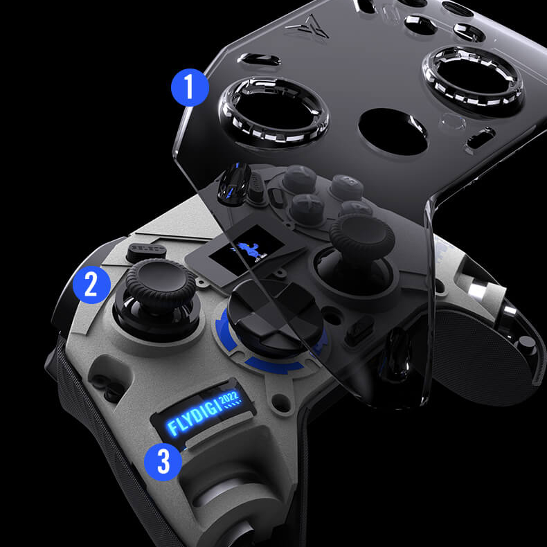 Flydigi Apex 3 Elite Gaming Controller Support Windows/Switch/Android/PC Gamepad. 