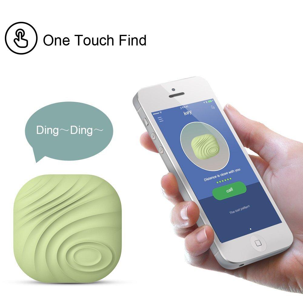 ELEGIANT Smart Wireless Tracker Seeker Anti-lost Finder Locator For iOS/Android Green Tea - Green tea. 