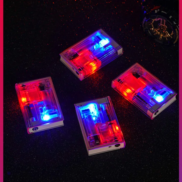 Transparent Dollars Design Butane Lighter Funny Funny Windproof Red Flame Inflatable Torch  Lighter Accessories. 