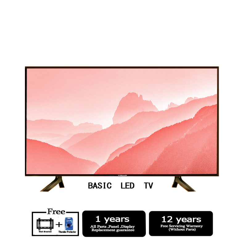 Vikan 32 Inche Hd Led Tv Basic 4k Supported. 