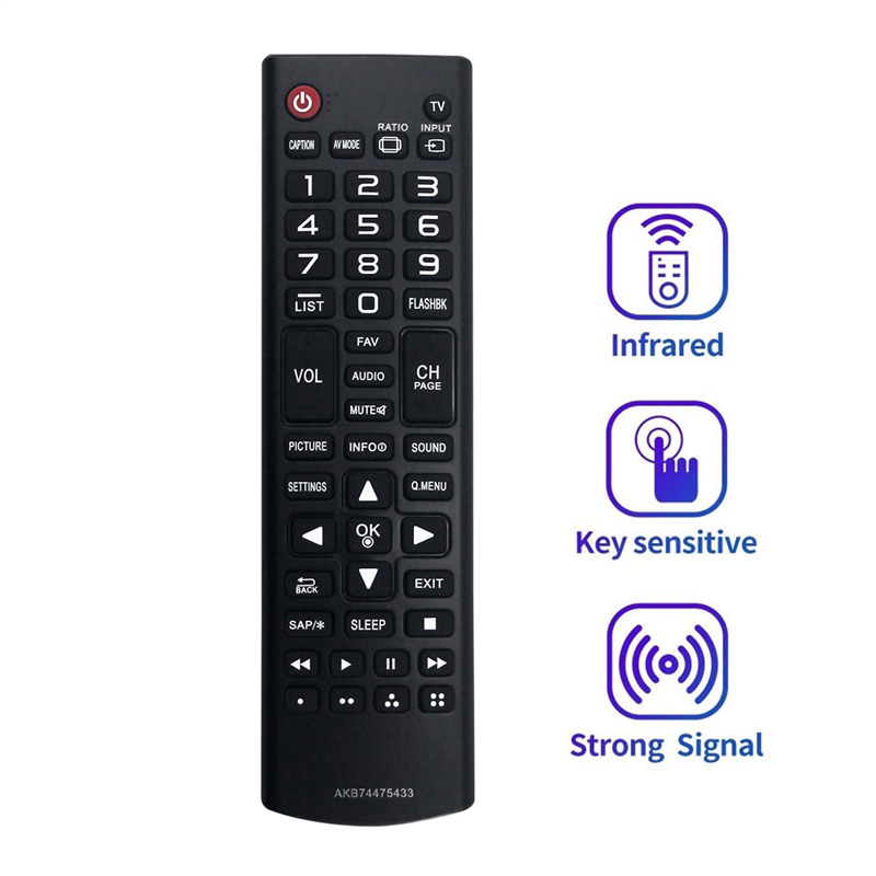 AKB74475433 Remote Replace for LG TV 43LF5400 32LF550B 42LF5500 49LF5500 55LF5500 55LF6000 60LF6000 60UF6700 55LX770M Spare Parts