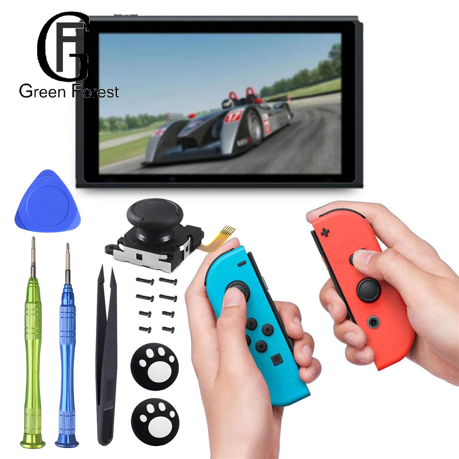 Hall Effect Joystick Enhanced Precision Joystick Replacement for Switch Oled/lite Strong Compatibility Thumb Stick Cap Accessories Analog Stick Parts. 