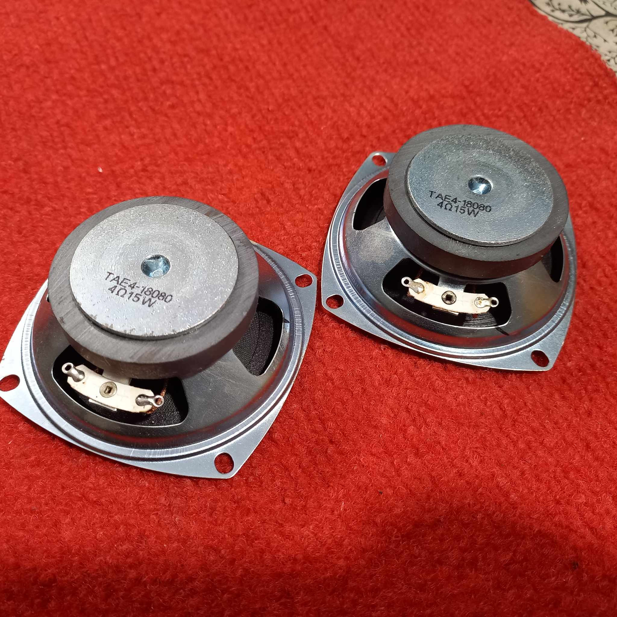 2PCS - 3" Inch Full Range 3 Inches Audio Speaker 4 Ohm 15W Subwoofer Amplifier Speakers 3″ Inch For Audio Sound Amplifier Speakers. 