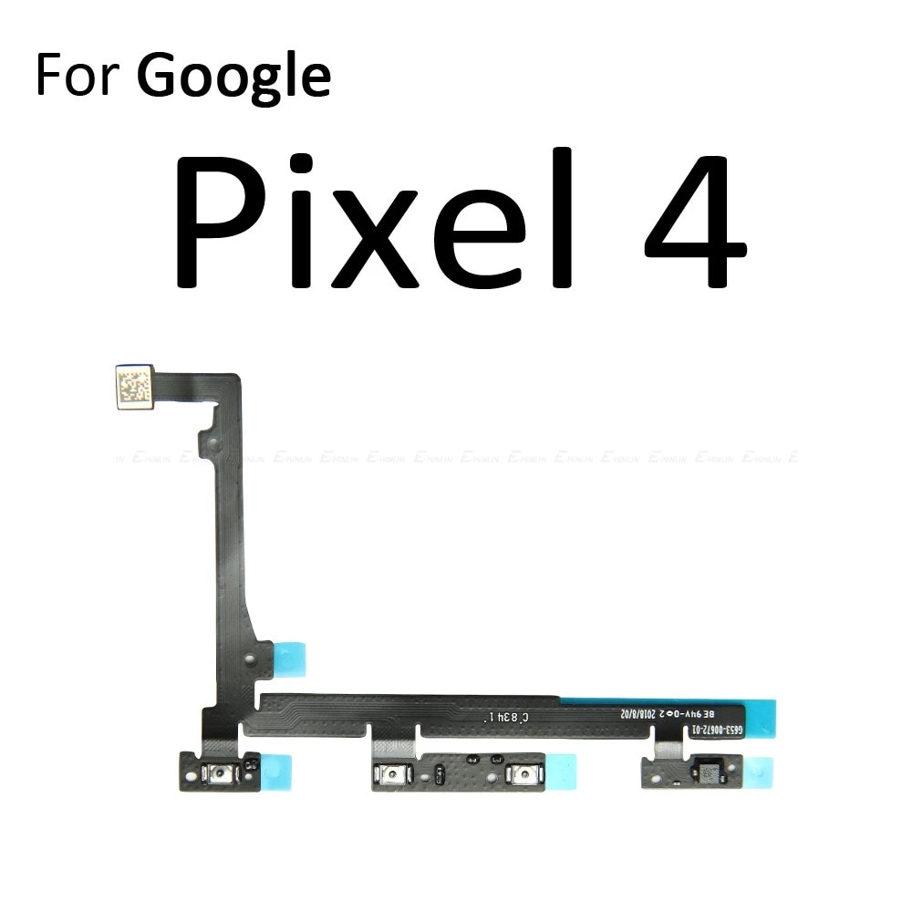 Power ON OFF Mute Switch Control Key Volume Button Flex Cable For Google Pixel 2 3 3a 4 XL 5a 4a 5G 4G Replacement Parts. 