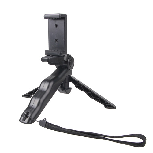 Portable Hand Grip / Mini Tripod Stand Steadicam Curve with Straight Clip for GoPro HERO 4 / 3 / 3+ / SJ4000 / SJ5000 / SJ6000 Sports DV / Digital Camera / iPhone , Galaxy and other Phone. 
