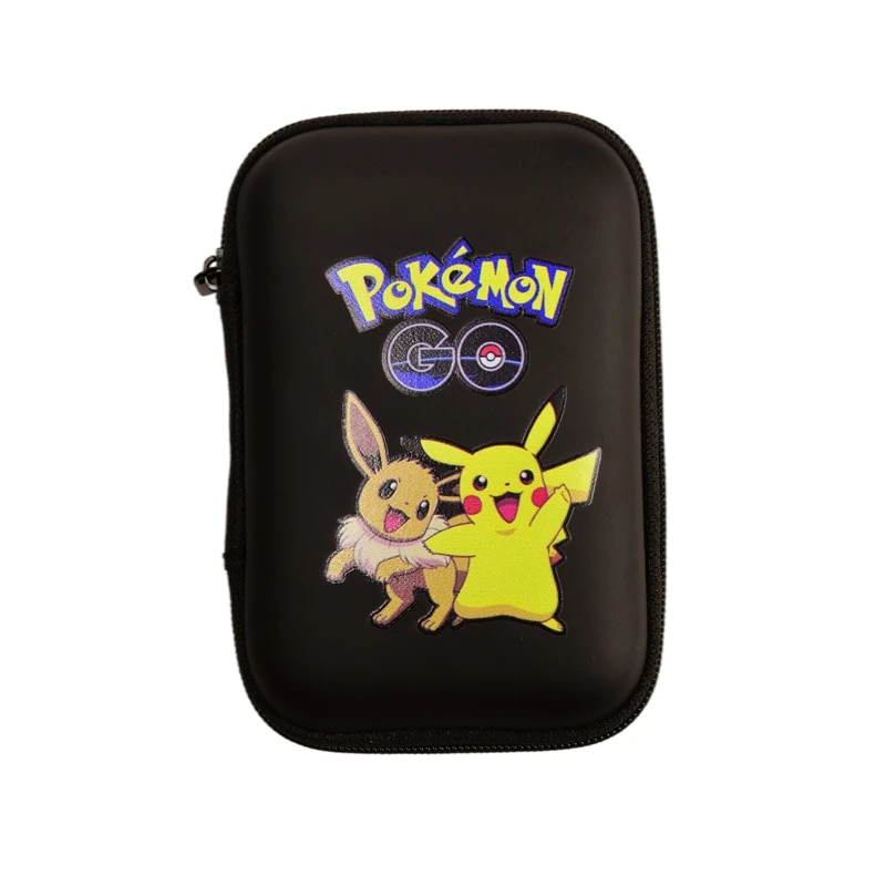 2022 new Pokemon can hold card collection bag zipper hard shell bag characters multi-purpose children's toys gifts