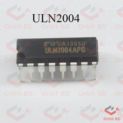 3Pcs-ULN2004 Darlington Transistor Array Breadboard Friendly IC DIP 16 ULN 2004. 