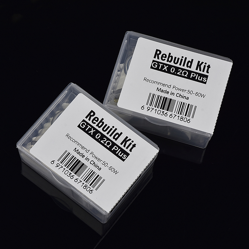 DIY Rebuild Kit GTX 0.2ohm Plus Mesh Coil Resistance Wire Replacement Accessories Tools Tetuo. 
