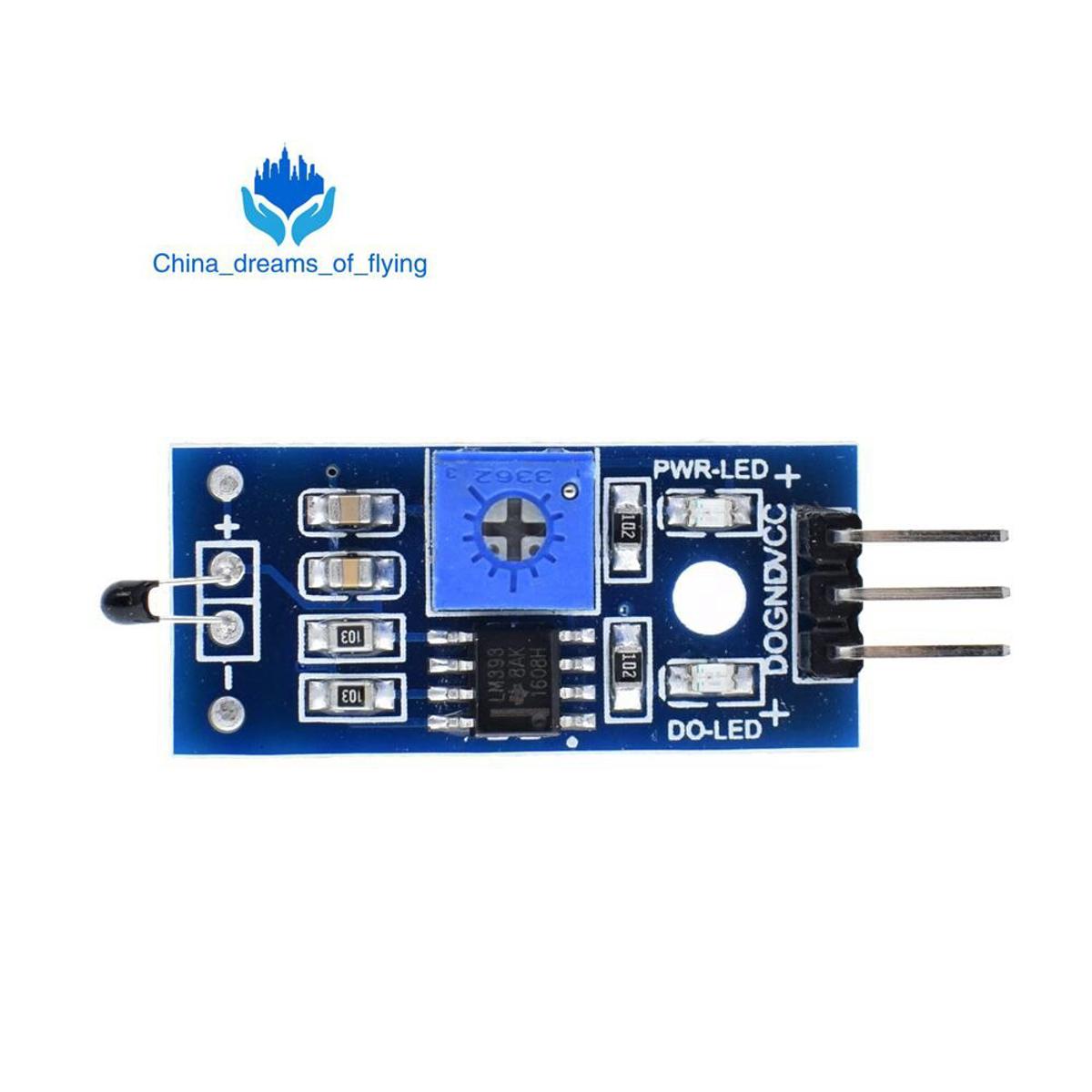 【happy one】TZT Thermistor temperature sensor thermal sensor module DO the digital output/temperature switch For