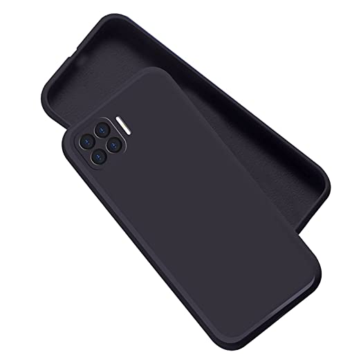 Oppo f17 Liquid Silicone Soft Mobile Back Cover