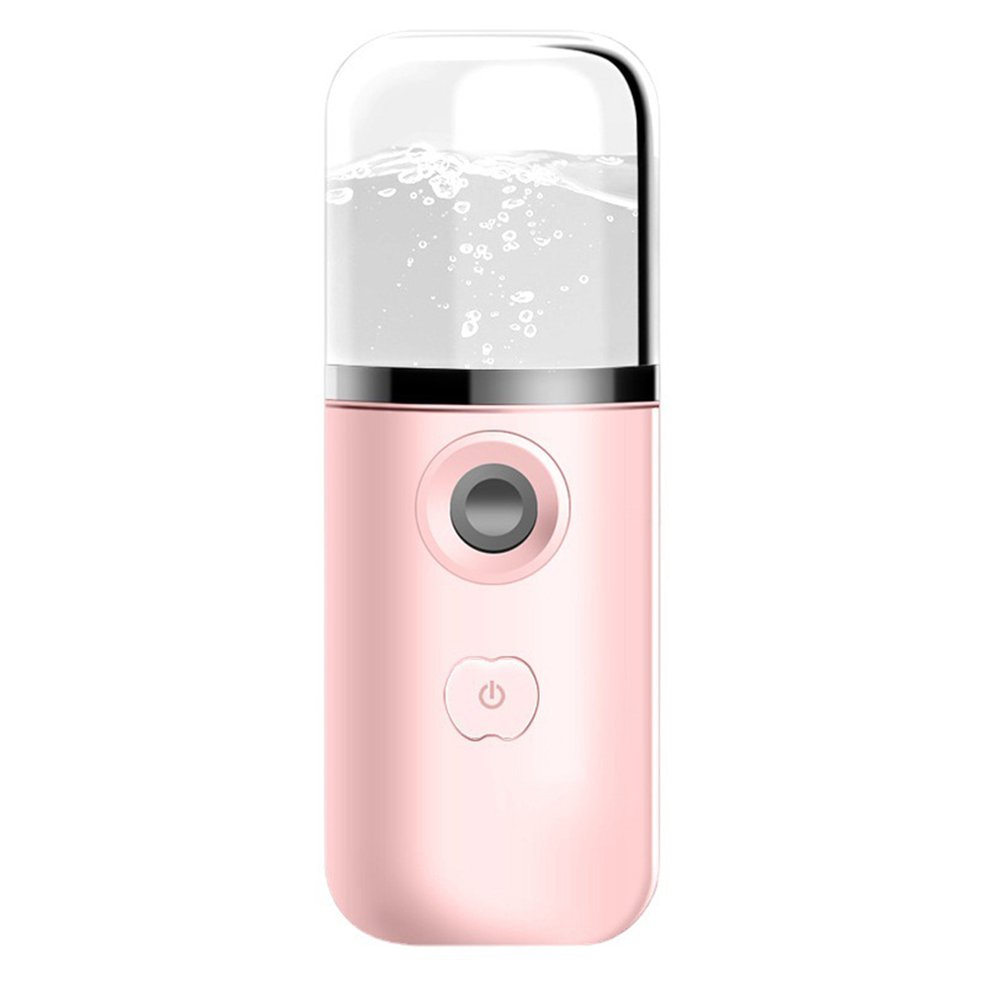 New Mini 25ml Face team Humidifier Mit UB Facial r For Peronal Face Care - Pink