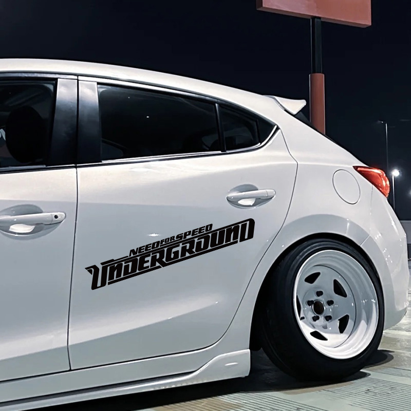 Good night Car Stickers NFS Need For Speed Most Wanted Racing Reflective Decoration For Trunk Bumper Window Windshield Motorcycle H20. 