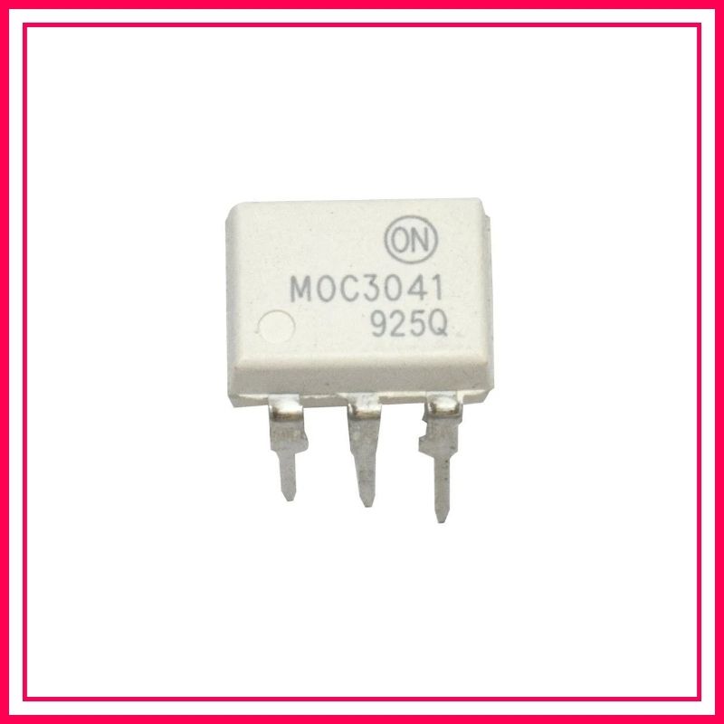MOC3021 Optocoupler Random Phase TRIAC Driven Optoisolator IC DIP 6 Pin