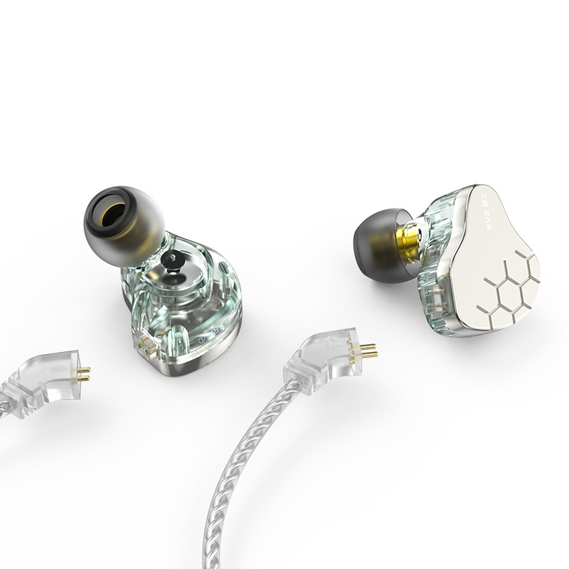 KBEAR Lark Hybrid 1DD+1BA Driver Earphones. 