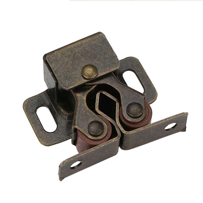 touching magnetic wardrobe door type spring clip lock buckle Cabinet suction card beads. 