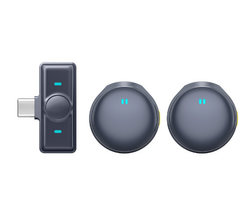 New Q8 button type round wireless lavalier microphone outdoor live broadcast mobile phone bluetooth noise cancelling radio one. 