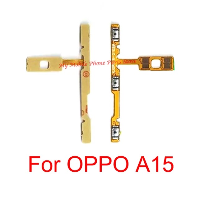 On Off Volume Key Button up Down Power Switch Flex Strip for Oppo A15 Volume Button Flex Cable for OPPO A15. 