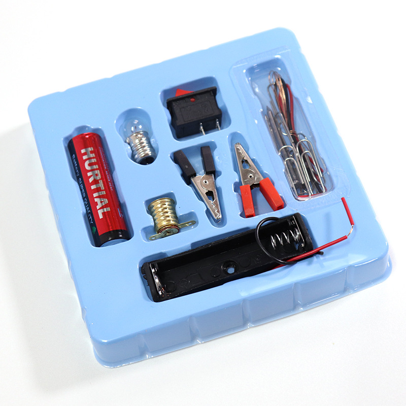 Science Box Easy Electric Circuit Experiment Kit Practice Science Learning Skills Teaching Age 6-10 Science Toolkit. 