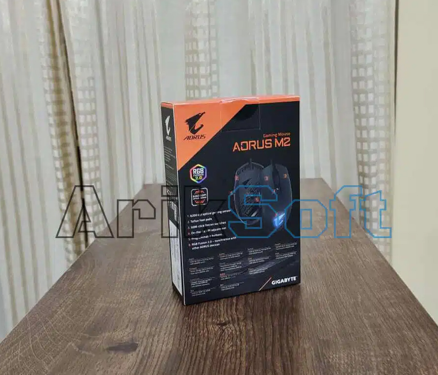 Gigabyte Aorus M2 Mouse, Gaming RGB USB & 7 Buttons. 