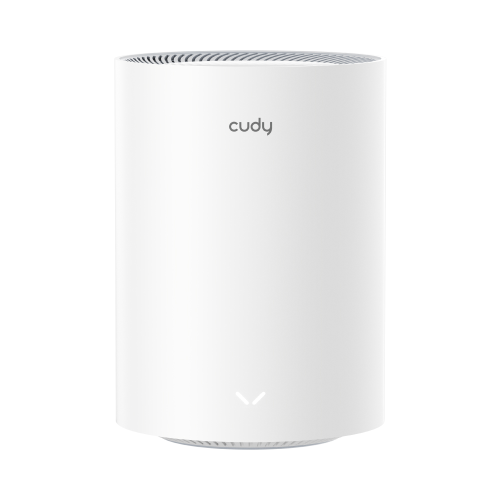 Cudy M1800 (Single pack) AX1800 Wi-Fi 6 Whole Home Mesh WiFi System - 1201Mbps on 5GHz and 574Mbps on 2.4GHz - MU-MIMO, Beamforming, WPA3 - Whole Home Coverage - White. 