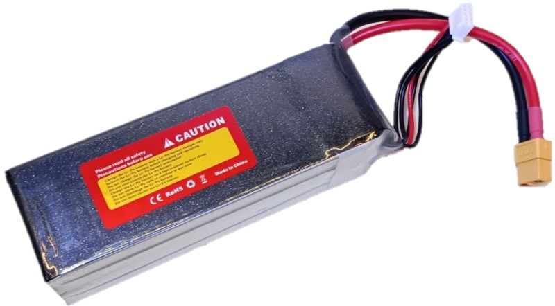 5400mAh Tiger 4S 14.8v 30C Lipo Battery for Remote Control Multicopter/ Fixed Wing/ Rover. 
