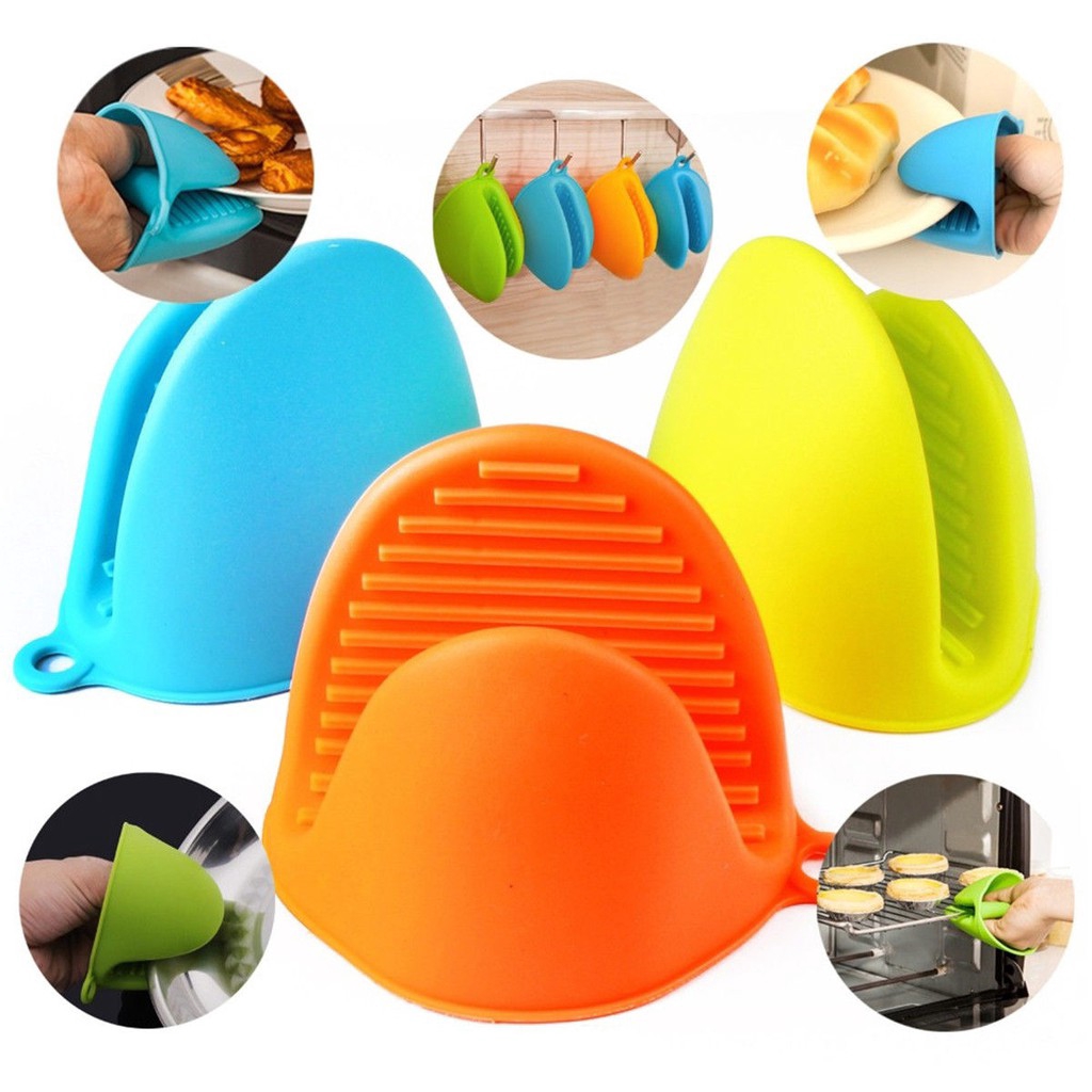 Grip Oven Pot Holder Silicone Glove 2 PCS. 