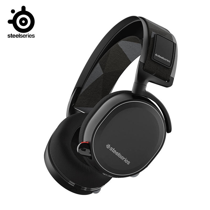 SteelSeries Arctis 7 Wireless Gaming Headset with DTS Headphone:X 7.1 Surround for PC Playstation 4 VR Android and iOS. 