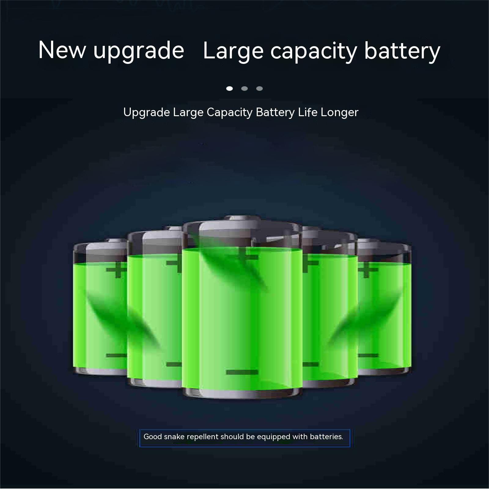 2pcs Solar Ultrasonic Mouse Repeller Anti-corrosion Anti-rust 1200mah Lithium Battery Mouse Repeller. 