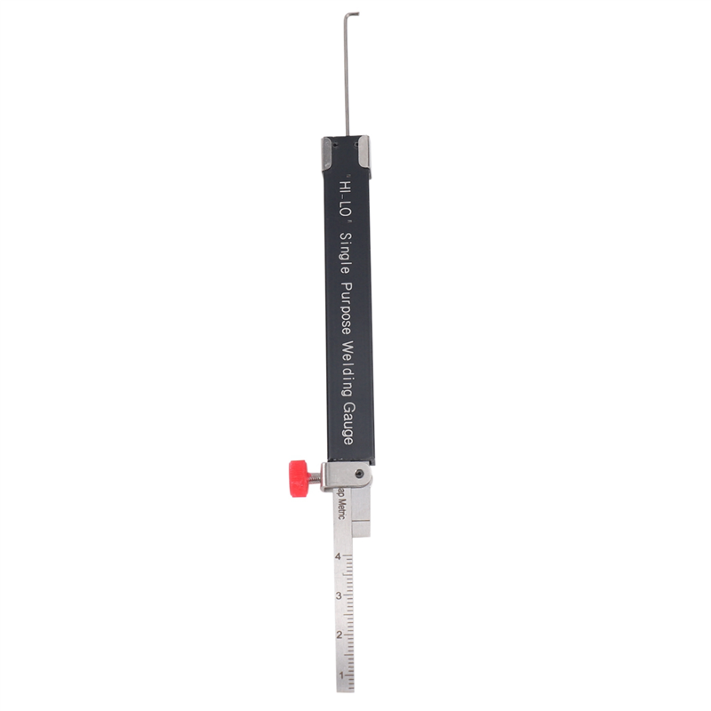 4X Welding Inspection Scale Small Height Gauge Hi-Lo Dedicated Internal Welding Ruler Metric Size N19. 