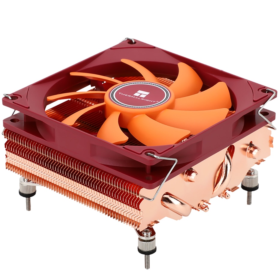 Thermalright AXP90 FULL range of ITX radiators 47mm 4 Heat low profile Case CPU Cooler MINI ATX Cooling For intel AMD A-AXP90-X53 FULL BLACK. 
