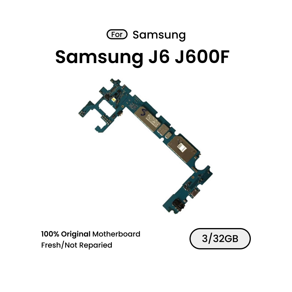 Motherboard For Samsung Galaxy J6 J600F 3GB/32 GB Dual Sim Replacement