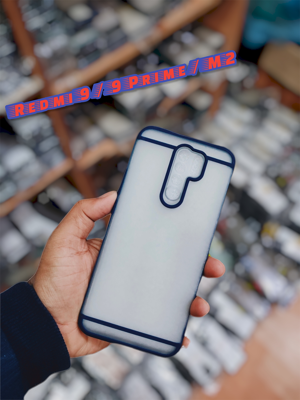 Redmi 9/Redmi 9 prime/POCO M2 Camera Safety Case Matt Finnish Mobile Back Cover