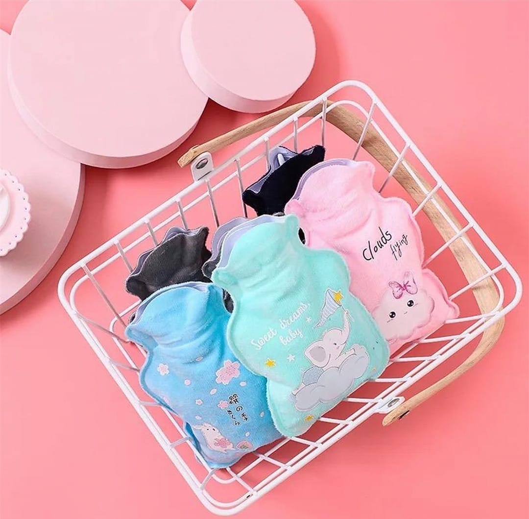 1pc Mini Hot Water Bag with Soft Cotton Mini. 