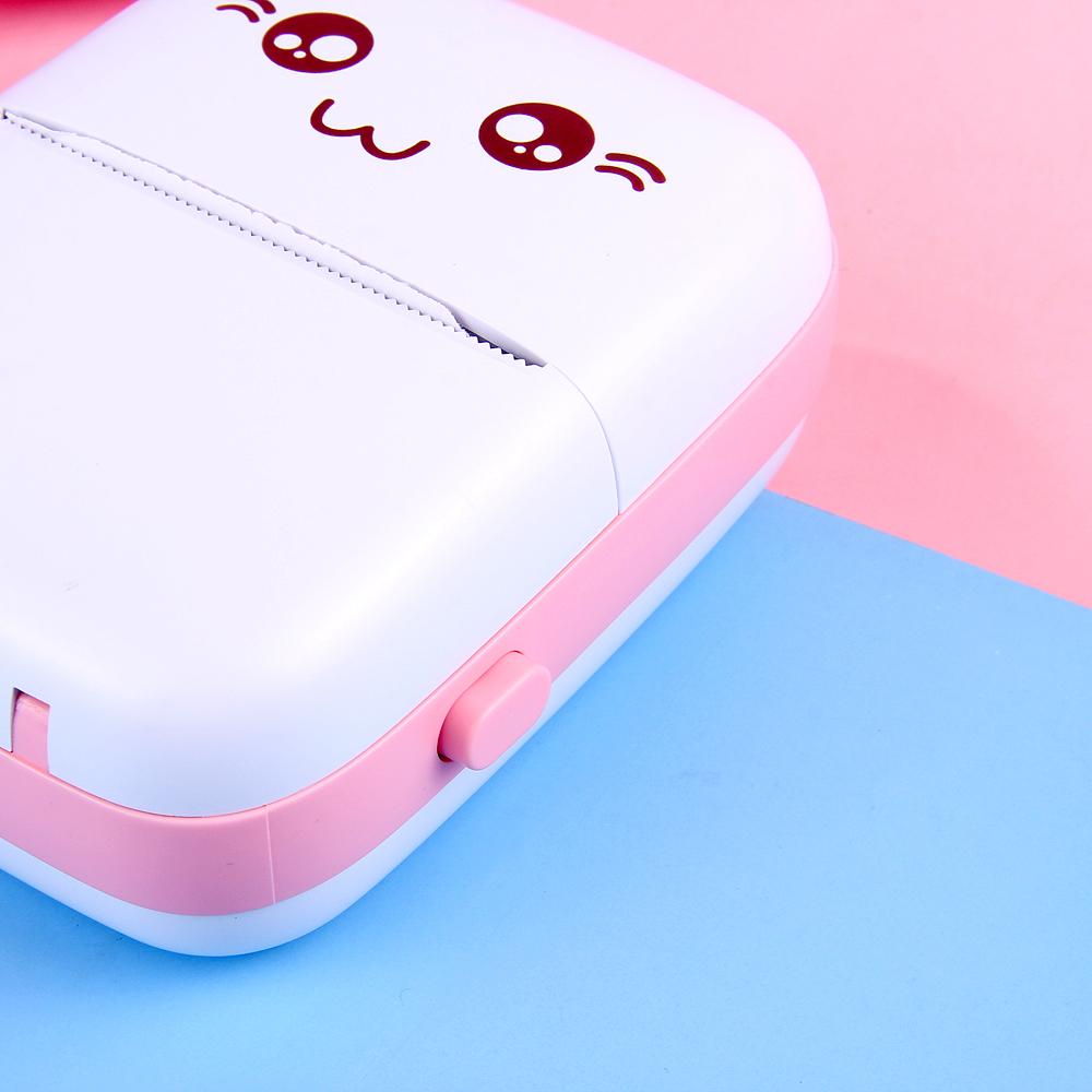 Portable Mini Printer | Compatible with iOS & Android | Wireless Bluetooth Thermal Printing | Great for Printing Text Messages, Labels, Photos, DIY Projects, Notes, and Creating Posters | Mini Pocket Printer | Ideal for Students, Teachers, and Creatives. 